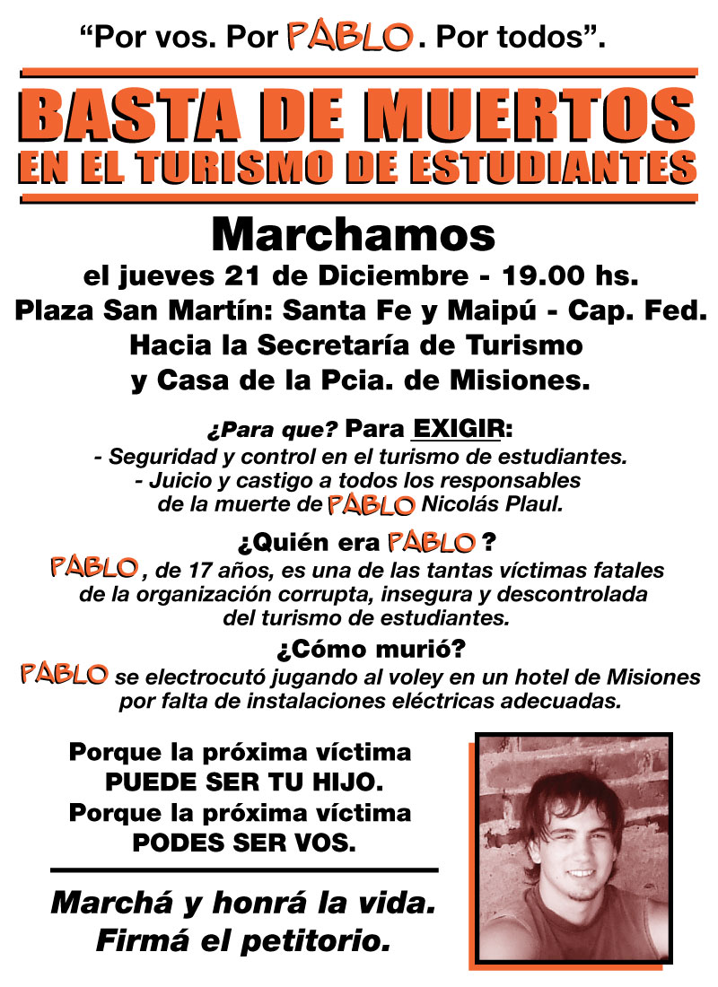 folleto de la 2º marcha